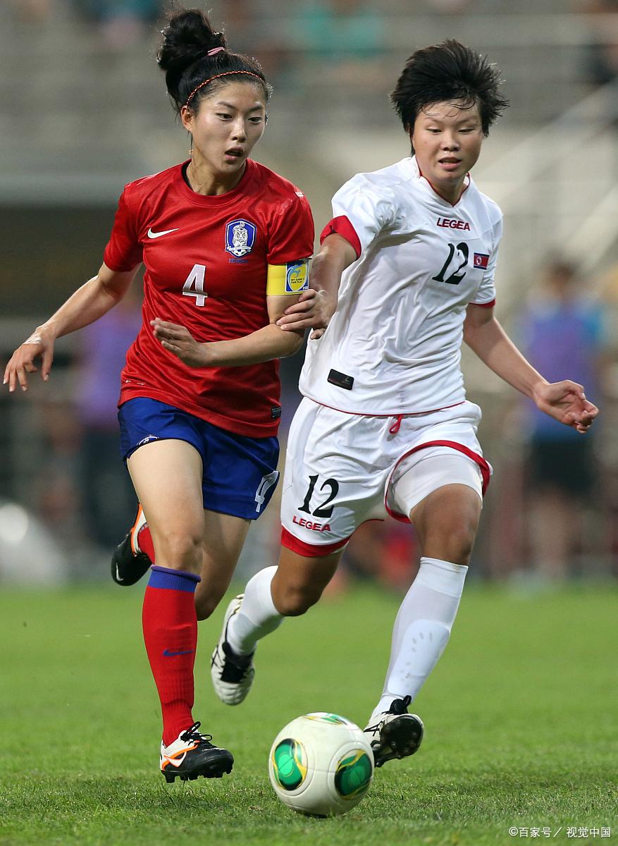 韩国女足选手展现出色技术备战决赛