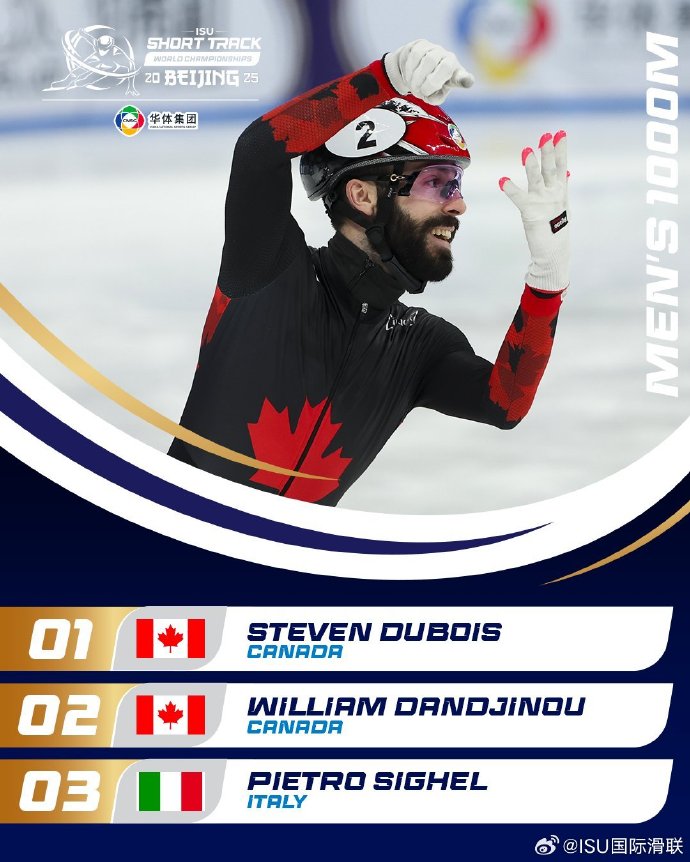 美国短道速滑选手登上领奖台 美国短道速滑选手登上领奖台